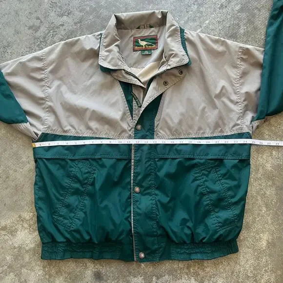 Field & Stream Vintage Two-Tone Colorblock Windbreaker Jacket - Picture 10 of 13
